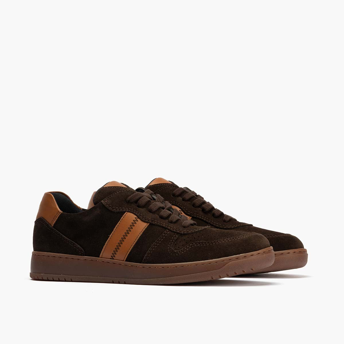 Deportivo en Serraje hombre color marron