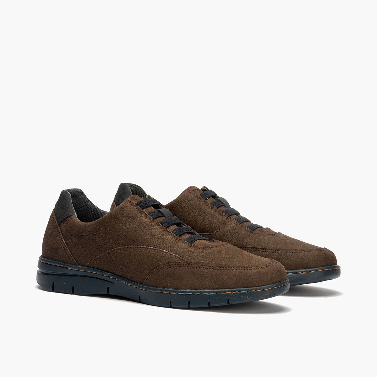 Deportivo con Elásticos hombre color marron