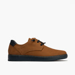 Blucher hombre con cordones color cuero