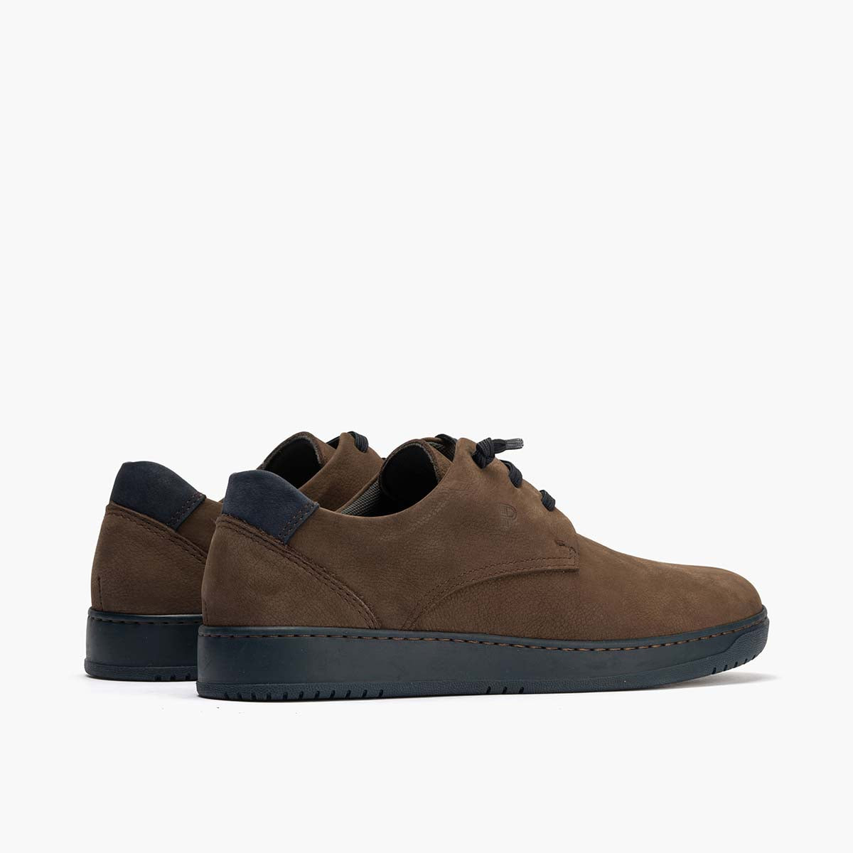 Blucher hombre con cordones color marron