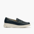 Zapato mercedes con velcro Marino