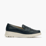 Zapato mercedes con velcro Marino