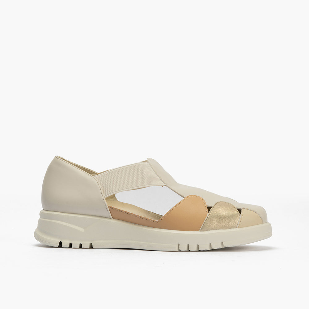 Zapato deportivo de mujer con velcro Glacial