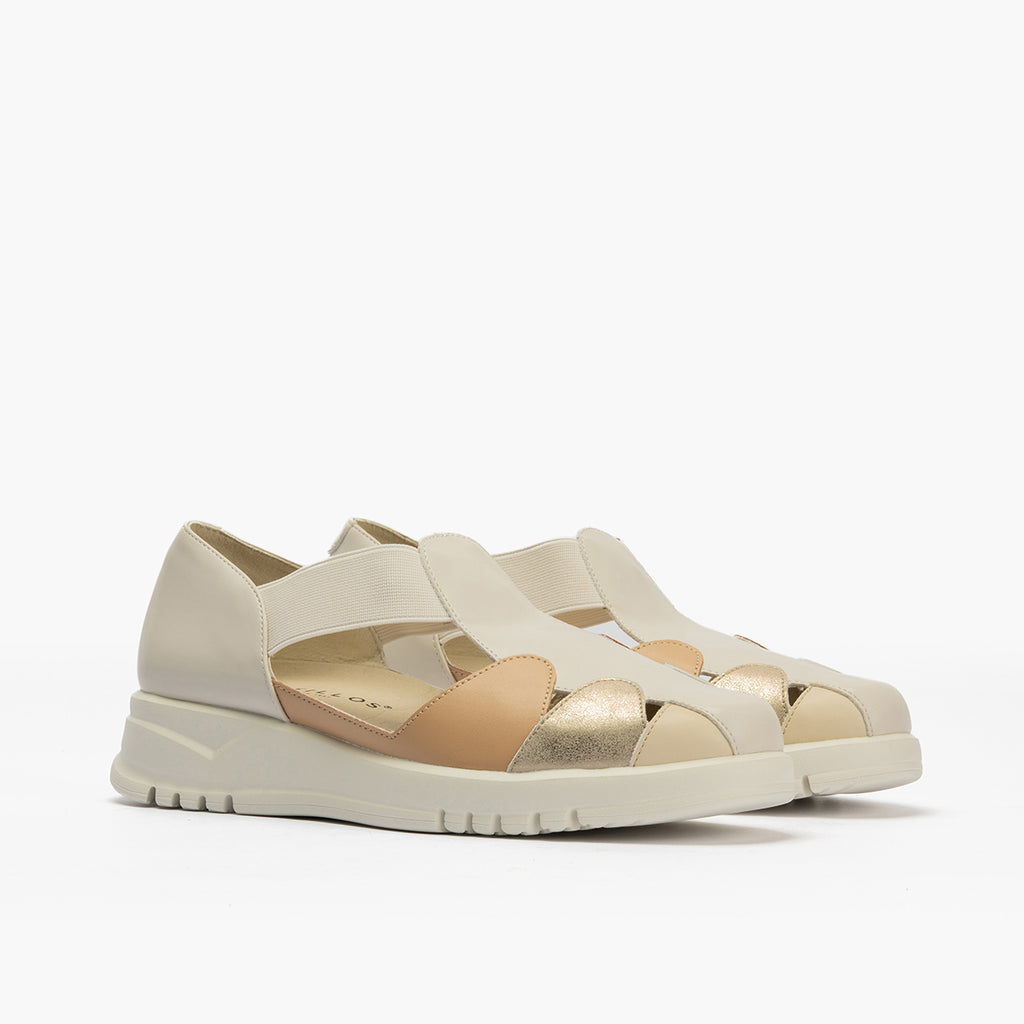 Zapato deportivo de mujer con velcro Glacial