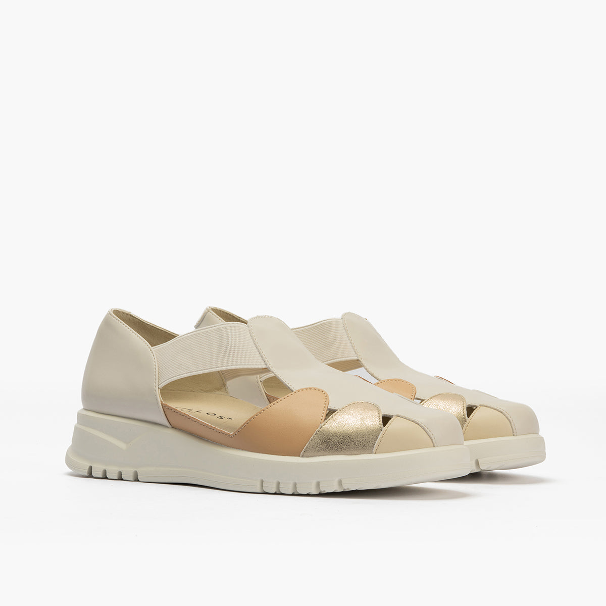 Zapato deportivo de mujer con velcro Glacial