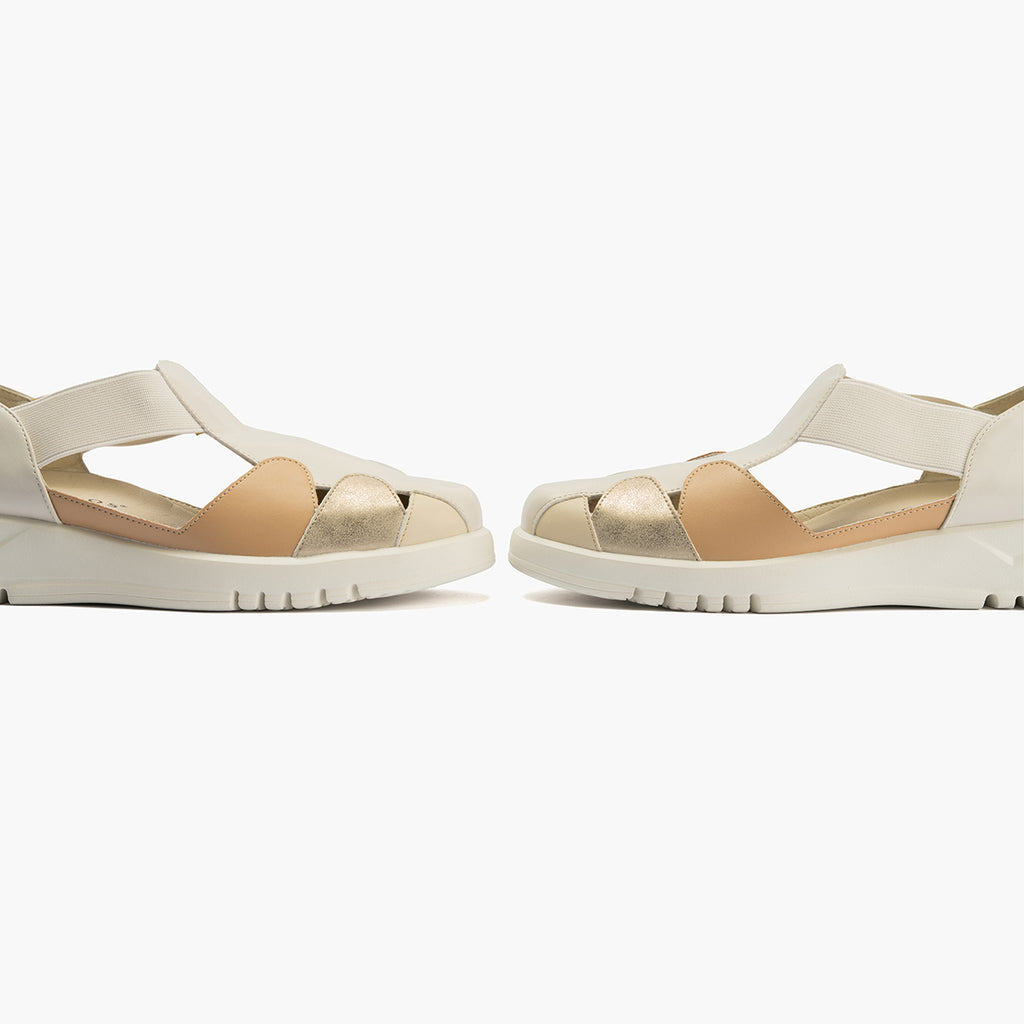 Zapato deportivo de mujer con velcro Glacial