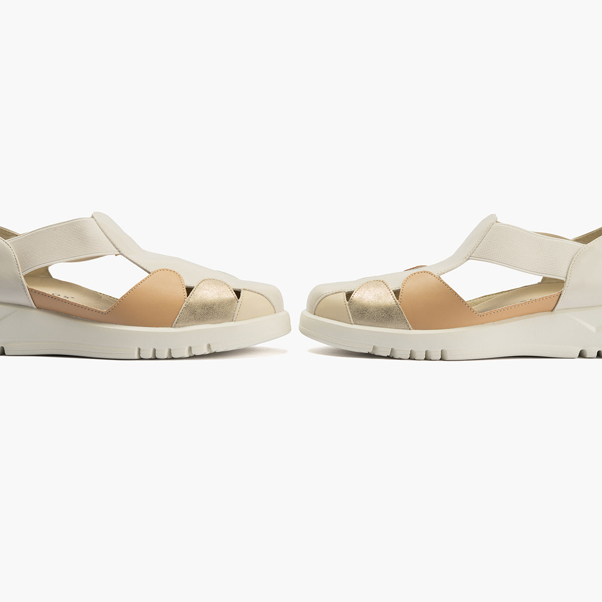 Zapato deportivo de mujer con velcro Glacial