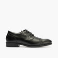 Zapato blucher con cordones de vestir para hombre Negro