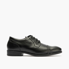 Zapato blucher con cordones de vestir para hombre Negro