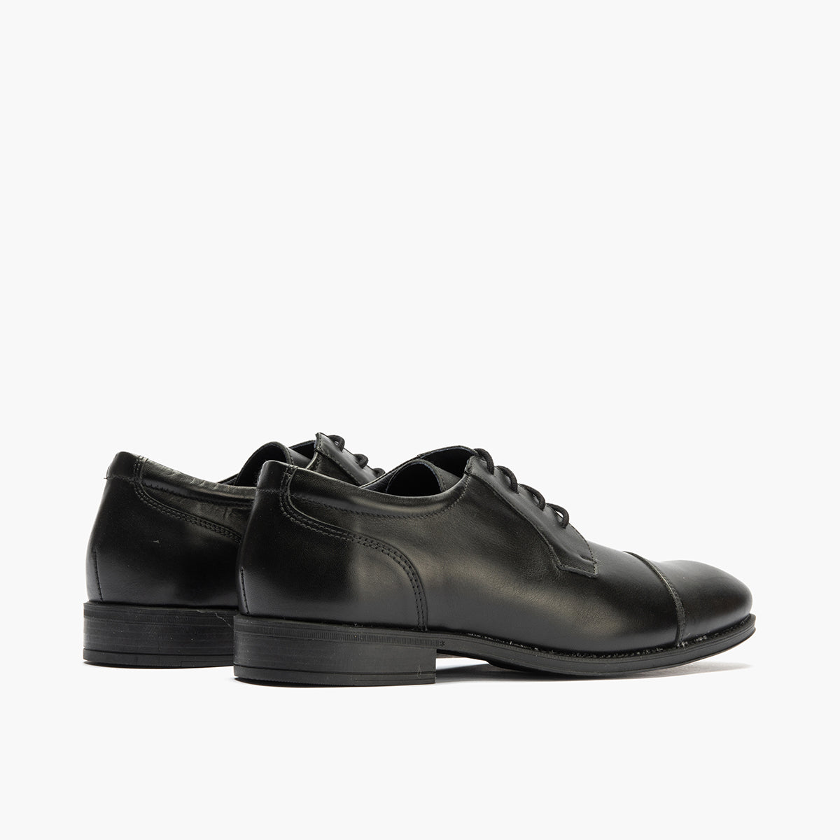 Zapato blucher con cordones de vestir para hombre Negro