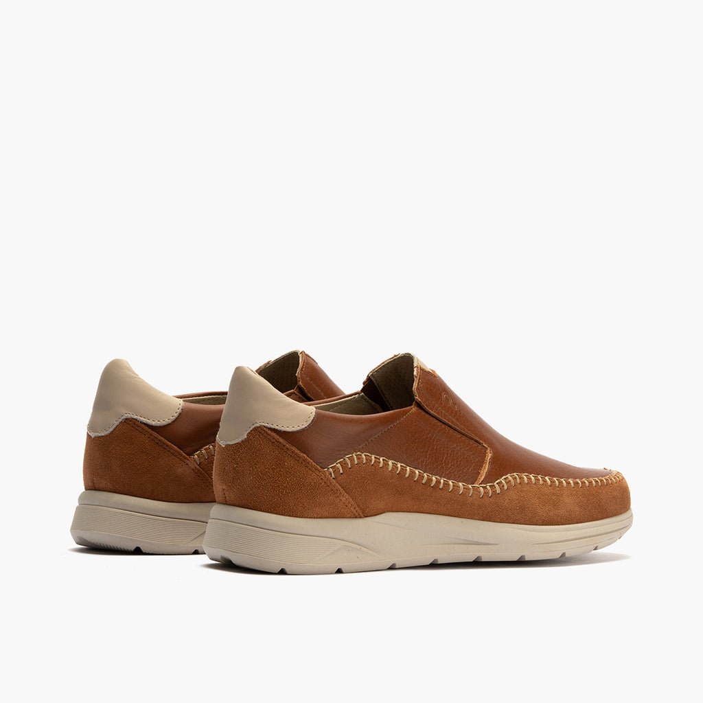 Zapato básico tipo slip-on para hombre Cuero