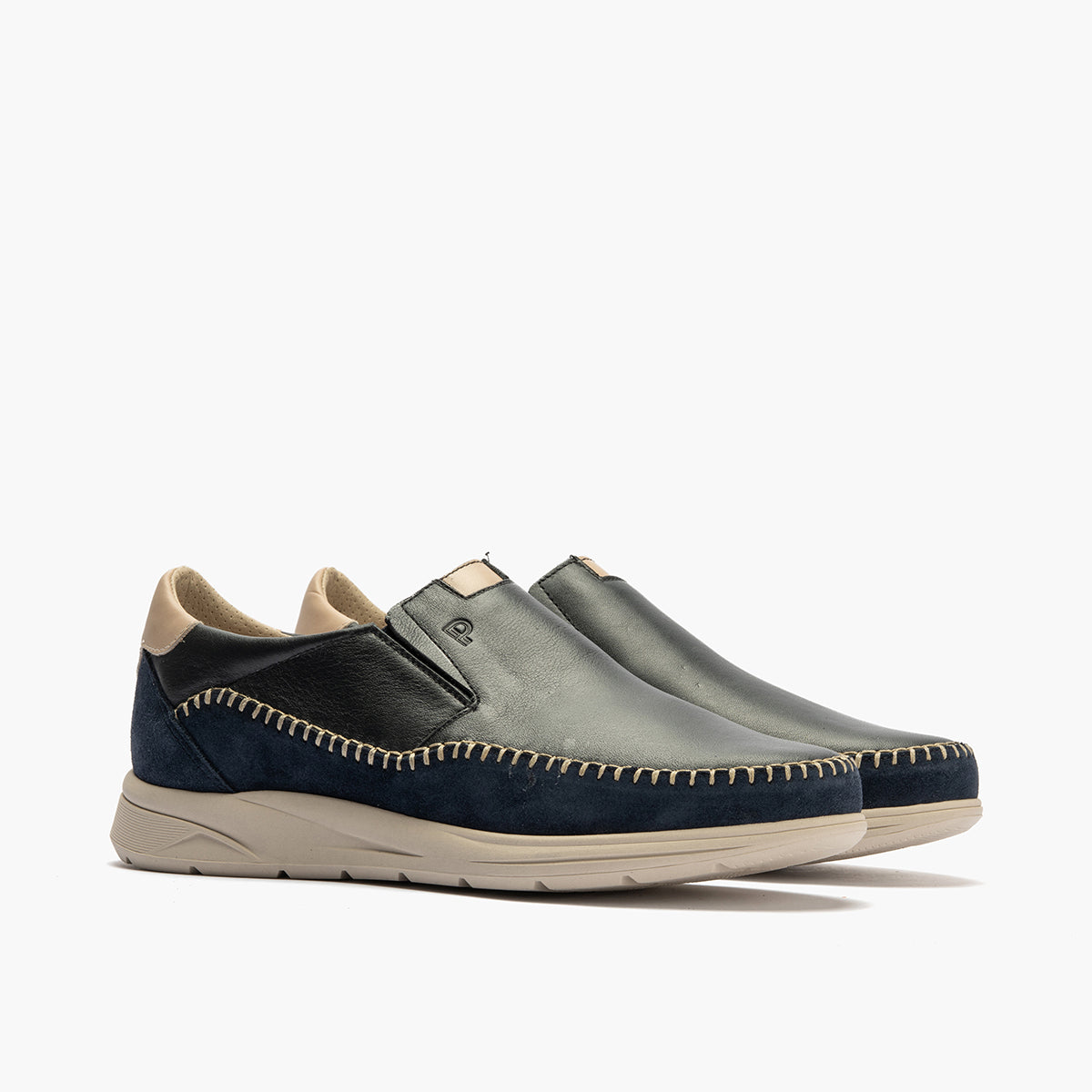 Zapato básico tipo slip-on para hombre Marino
