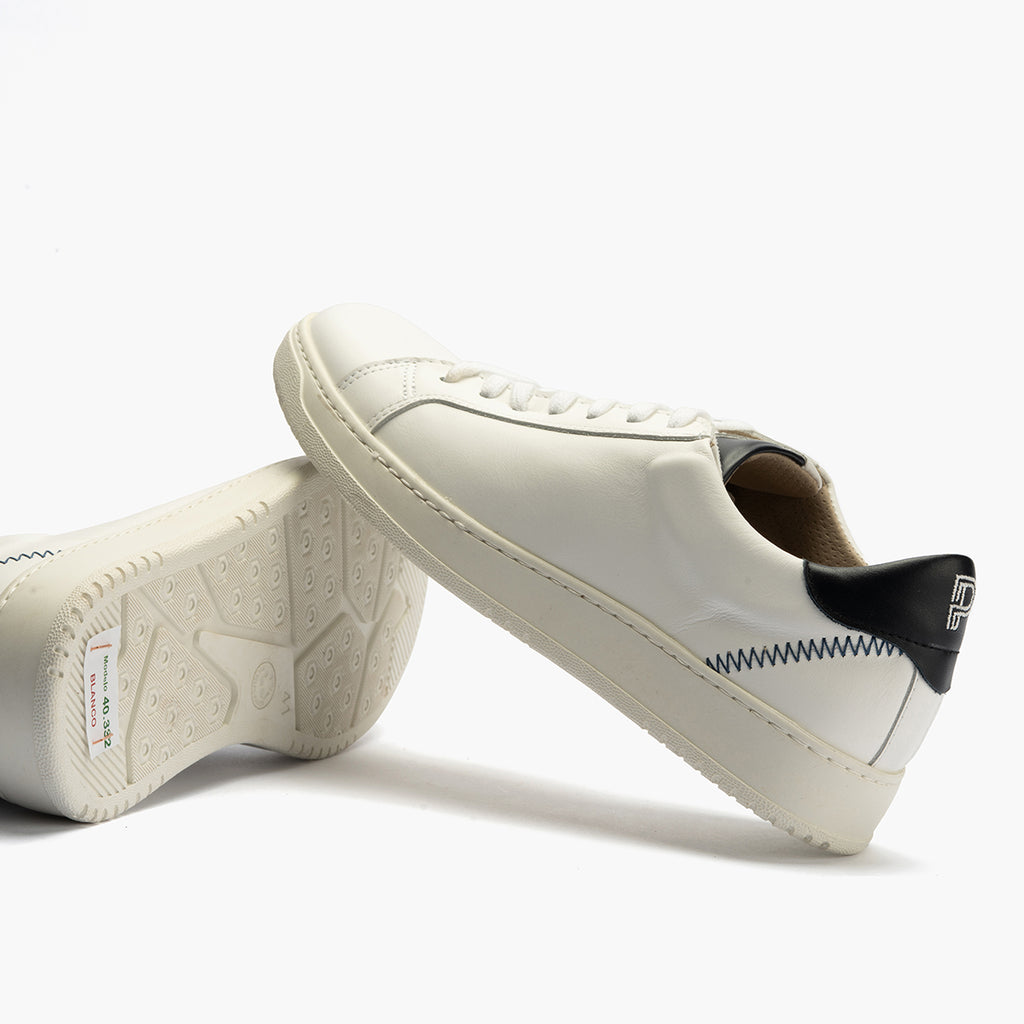 Deportivo para hombre en piel napa Blanco