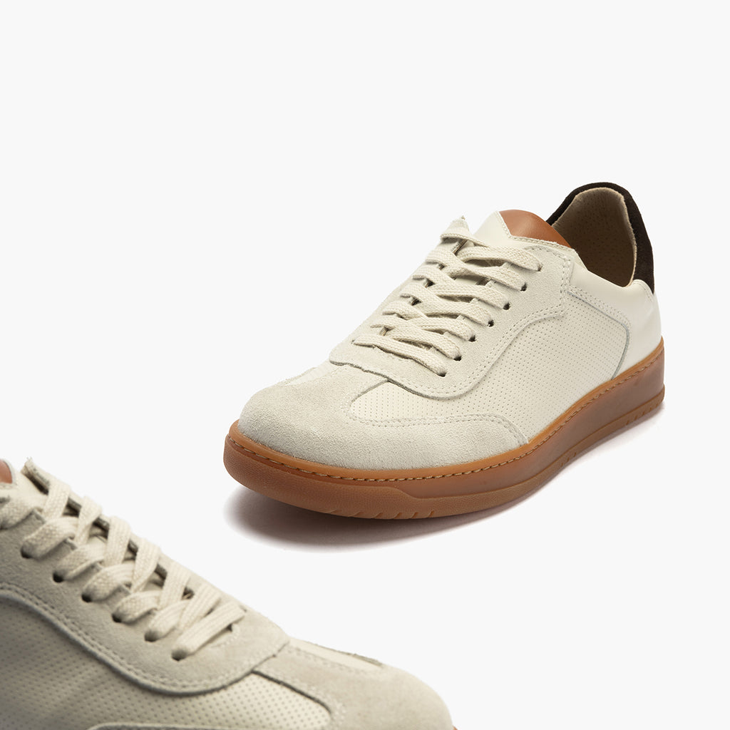 Deportivo para hombre en piel napa Hielo