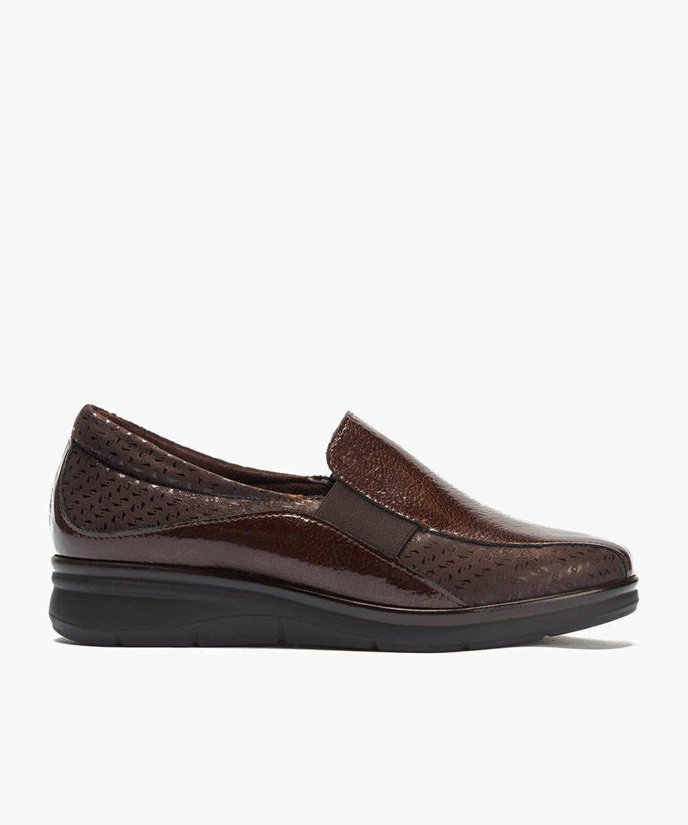 Gucci Elásticos combinado Charol con Lycra Marrón