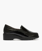 Gucci con elásticos combinado charol con lycra Negro
