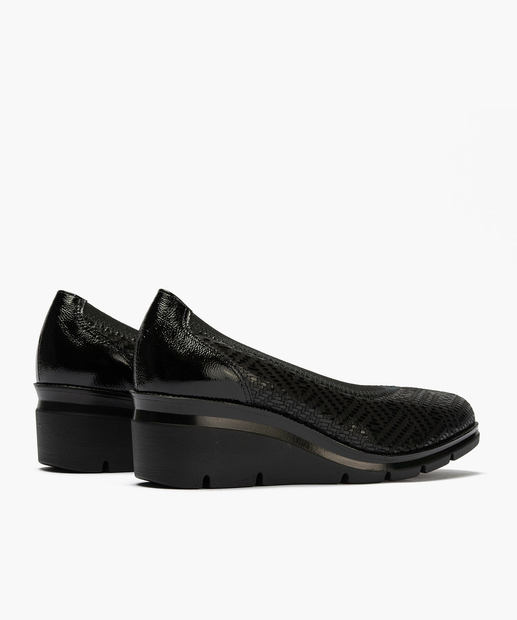 Salón elástico lycra Negro