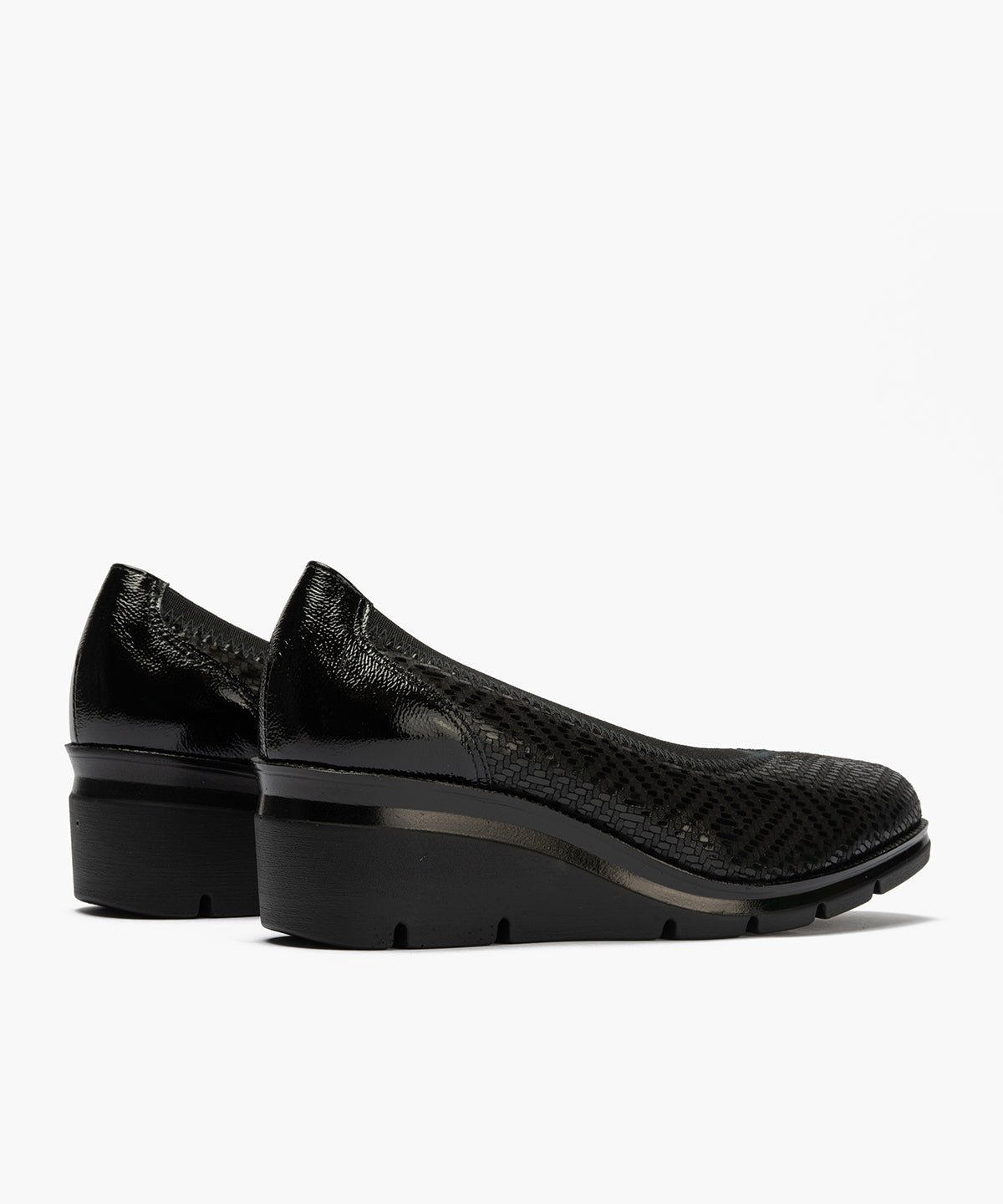 Salón elástico lycra Negro