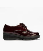 Blucher en Charol Burdeos