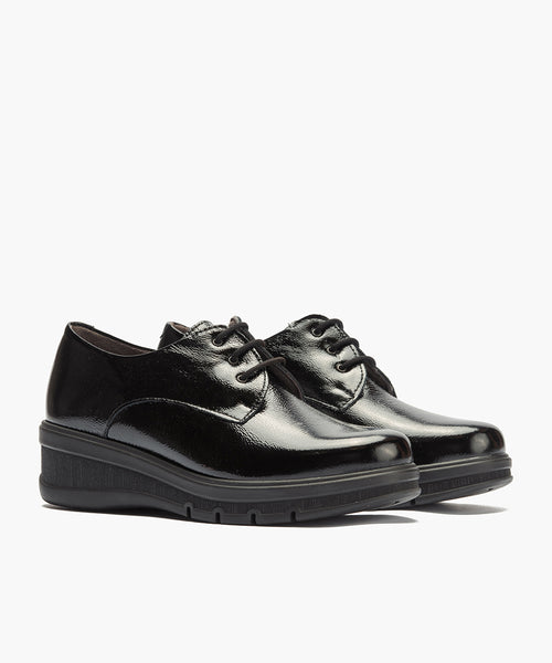Blucher en Charol Negro