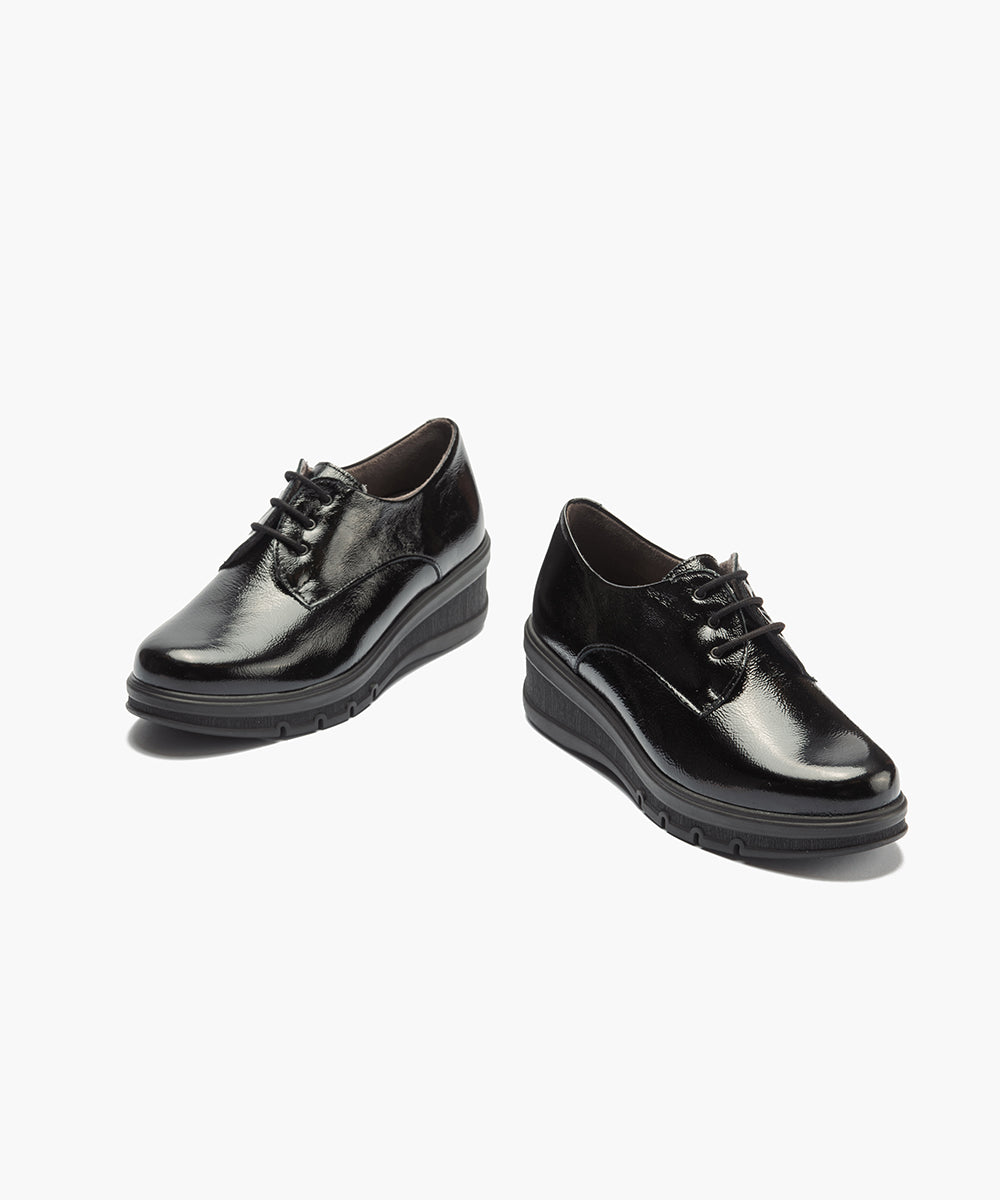Blucher en Charol Negro