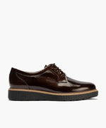 Blucher en Charol Marrón