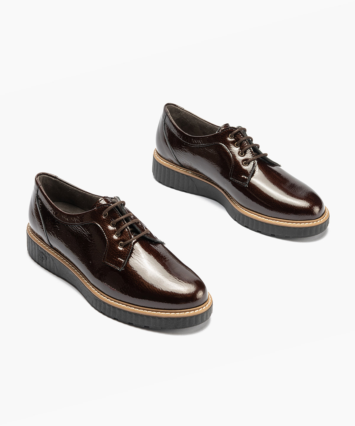 Blucher en Charol Marrón