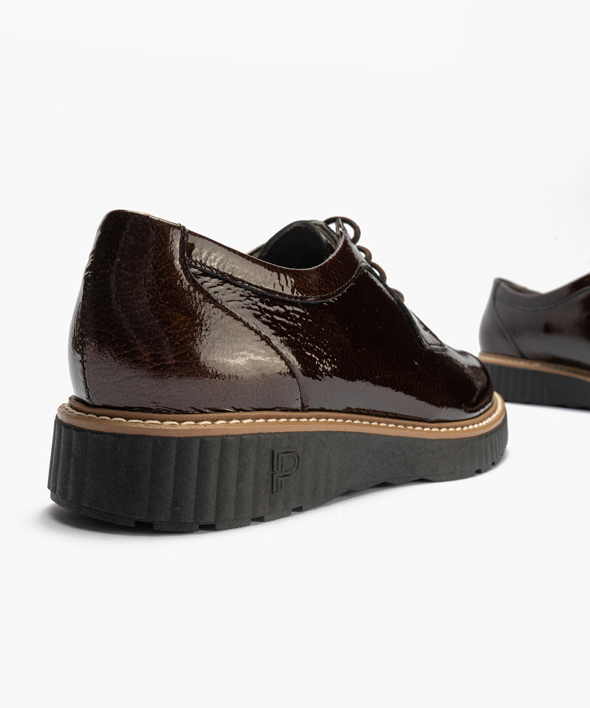 Blucher en Charol Marrón