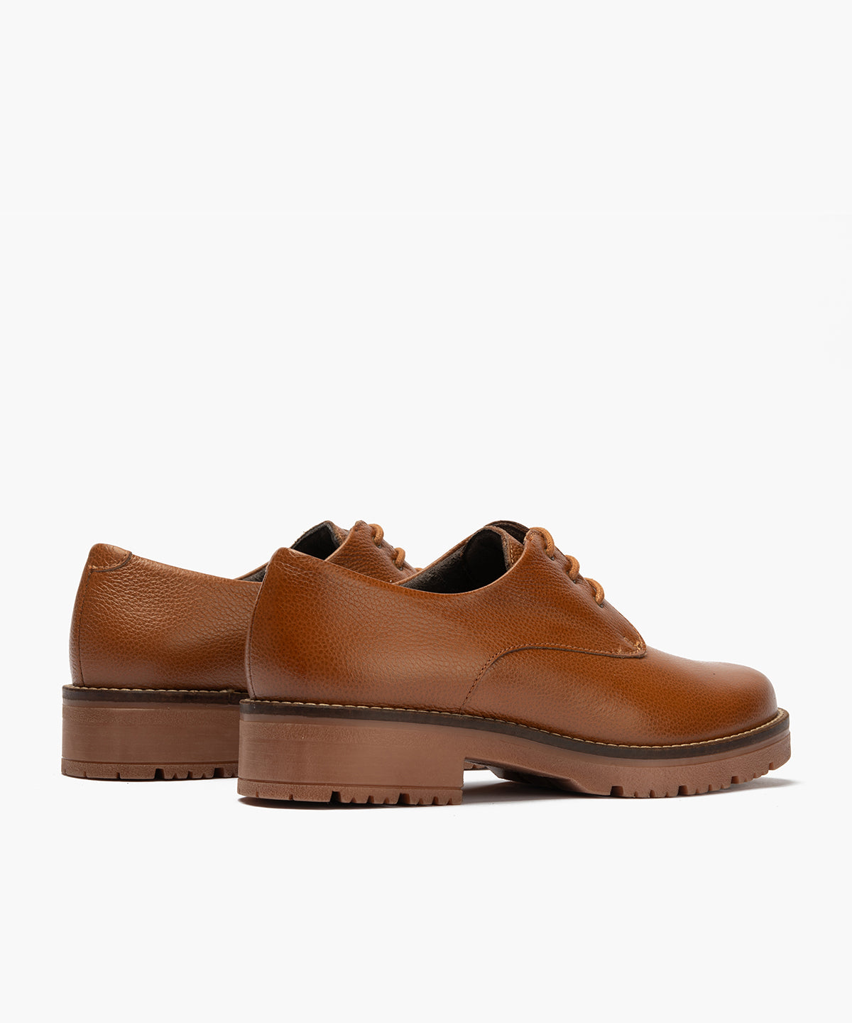 Blucher en napa con grano Cuero