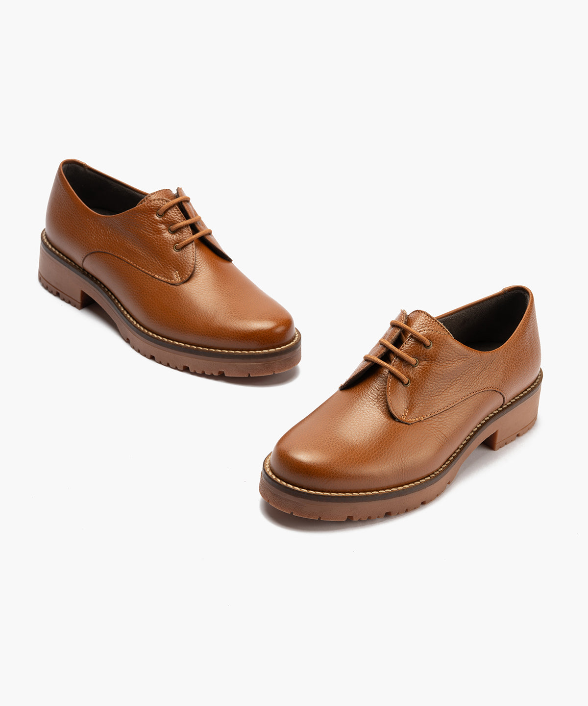 Blucher en napa con grano Cuero