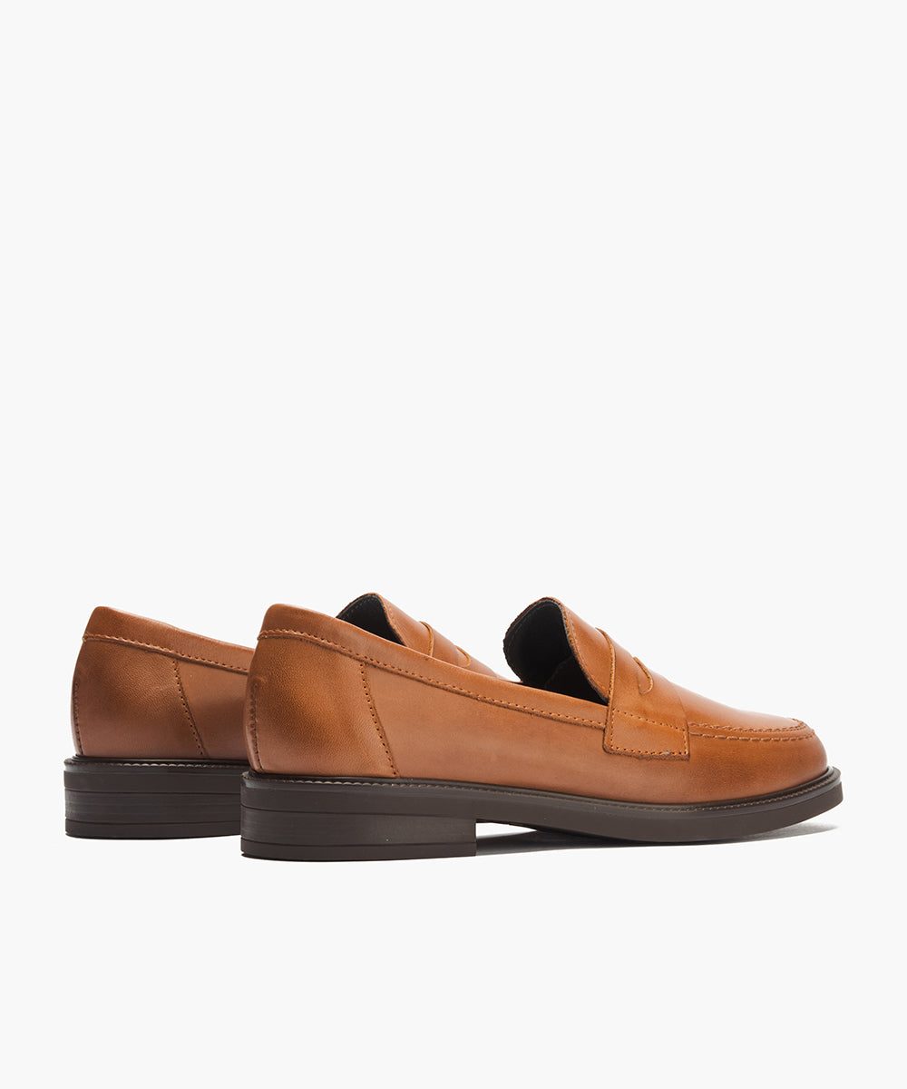 Mocasin antifaz en napa Cuero