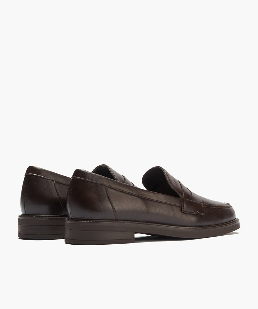 Mocasin antifaz en napa Marrón