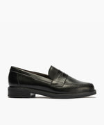 Mocasin antifaz en napa Negro
