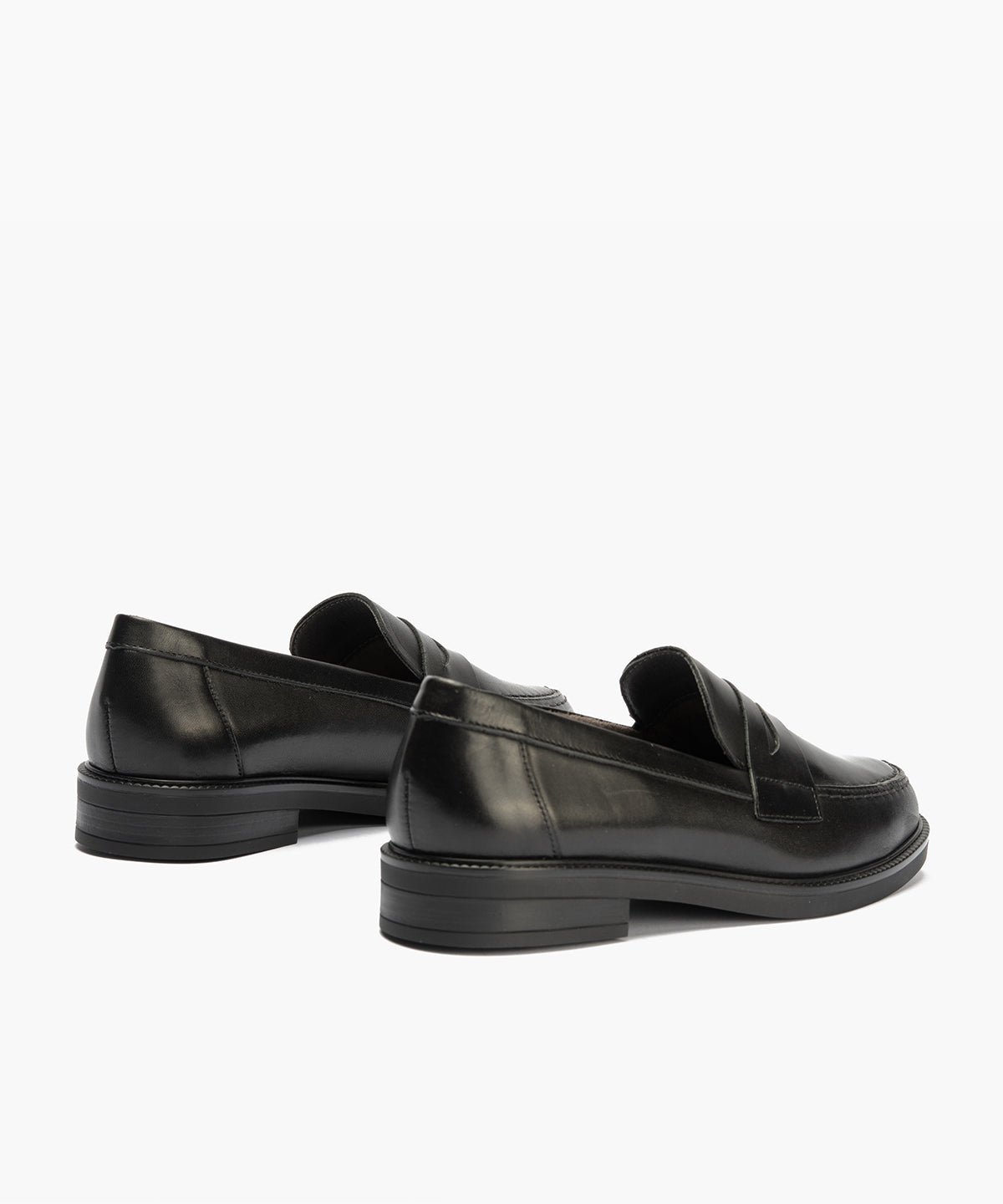 Mocasin antifaz en napa Negro