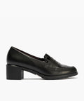 Mocasín antifaz combinado napa con charol coco Negro