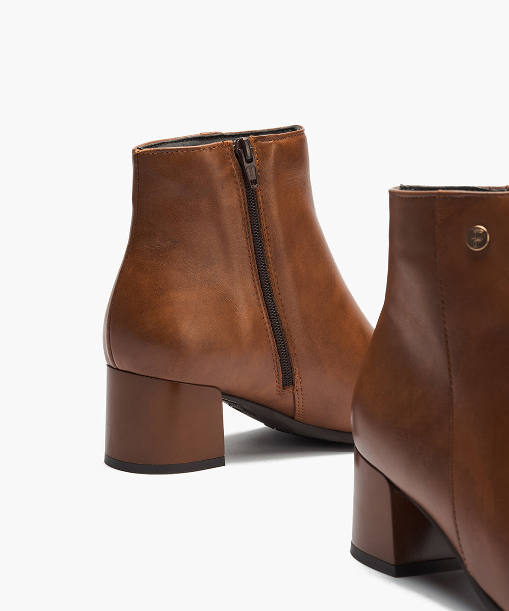 Botin en napa Cuero