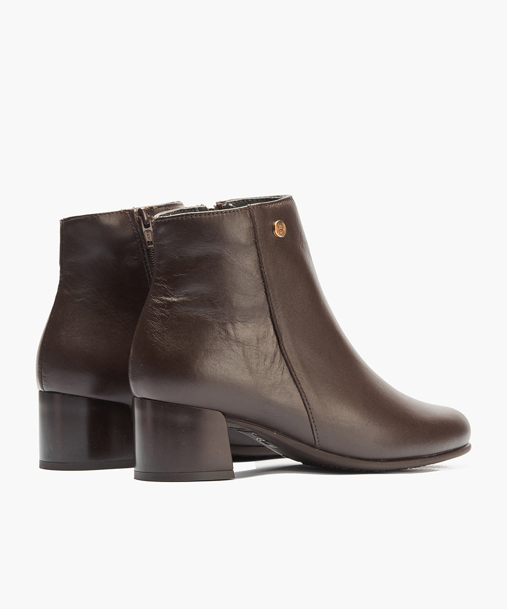 Botin en napa Marrón