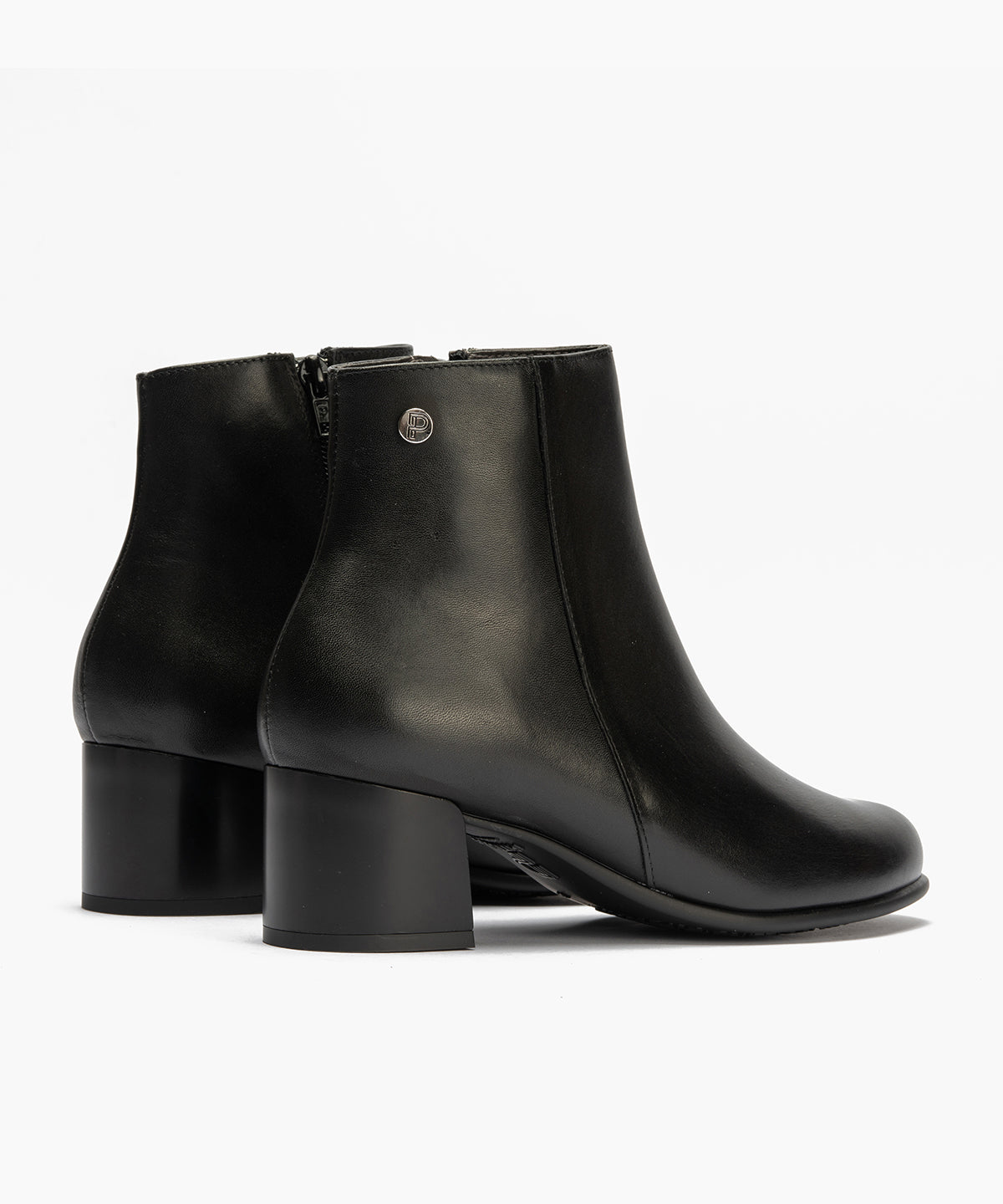 Botin en napa Negro