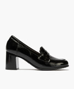 Mocasín antifaz en charol Negro