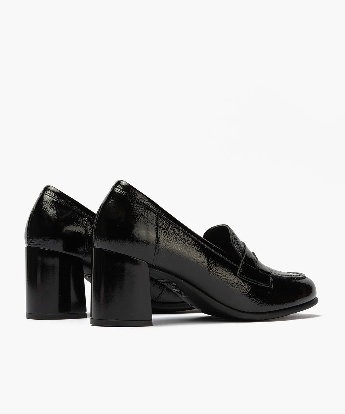 Mocasín antifaz en charol Negro