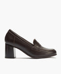 Mocasin antifaz en napa Marrón