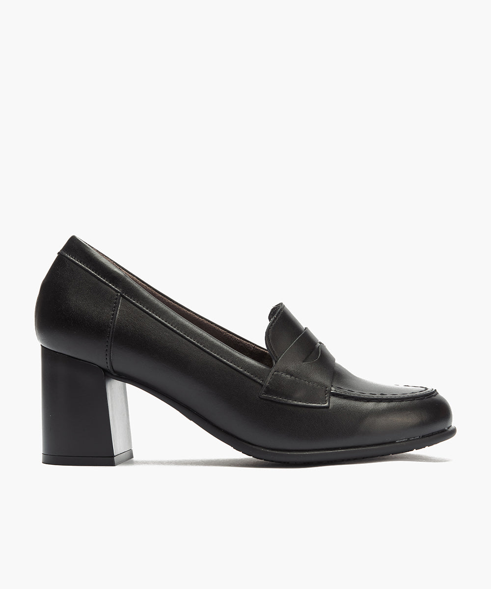 Mocasín antifaz en napa Negro