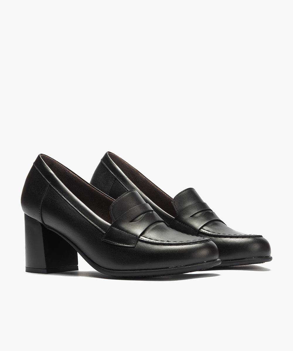 Mocasín antifaz en napa Negro