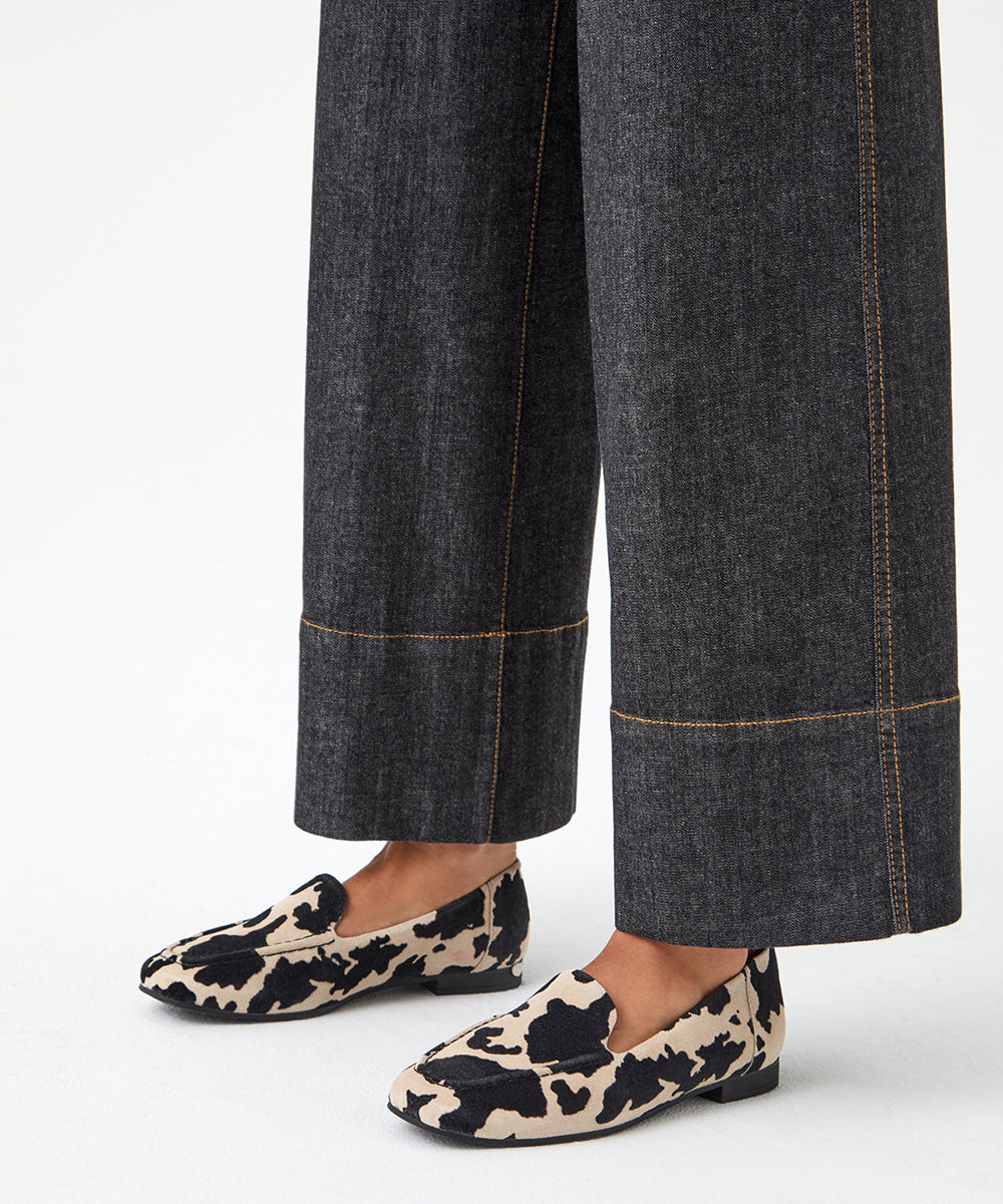Goyesca en animal print Beige