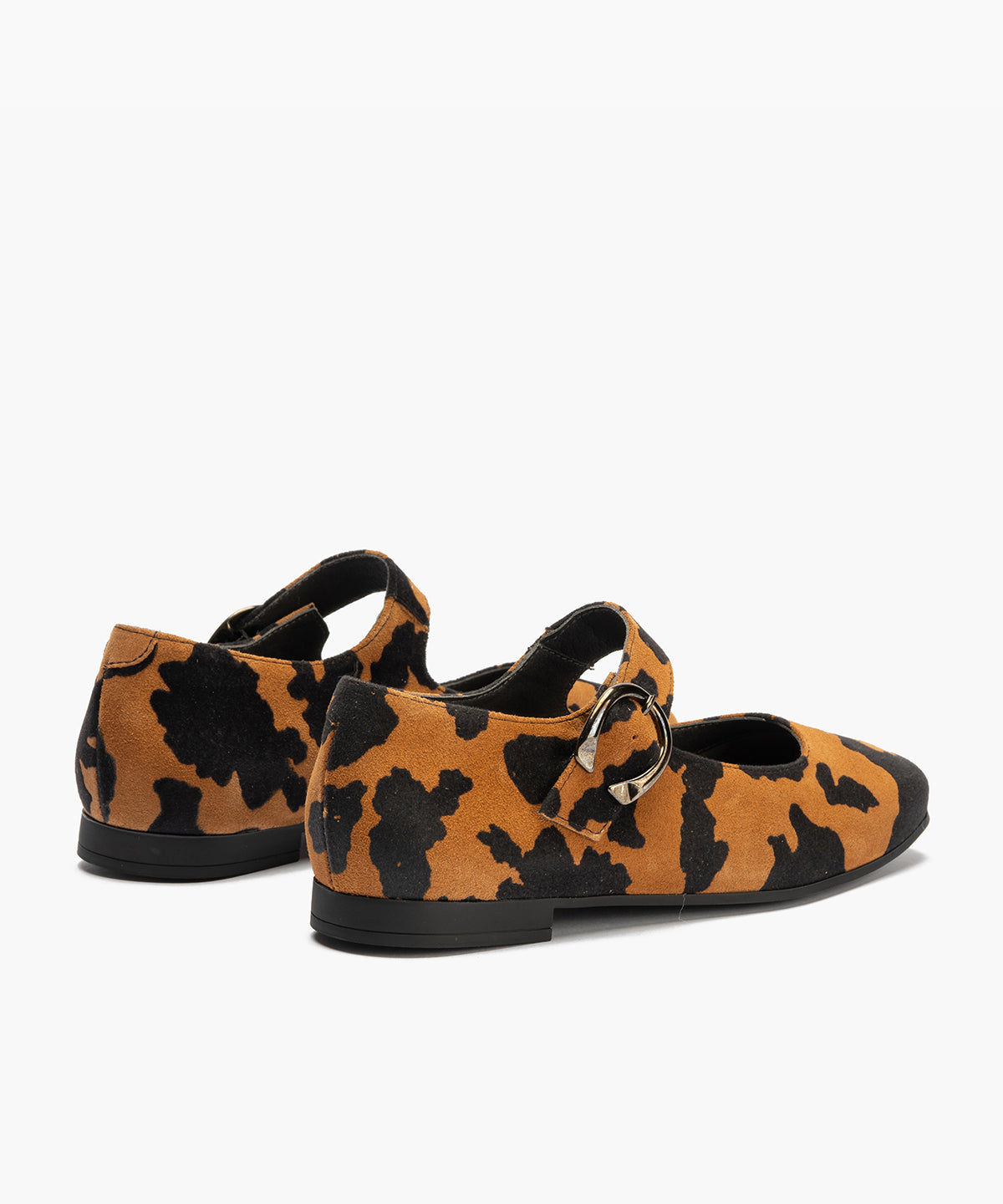 Mercedes en animal print con velcro Cuero