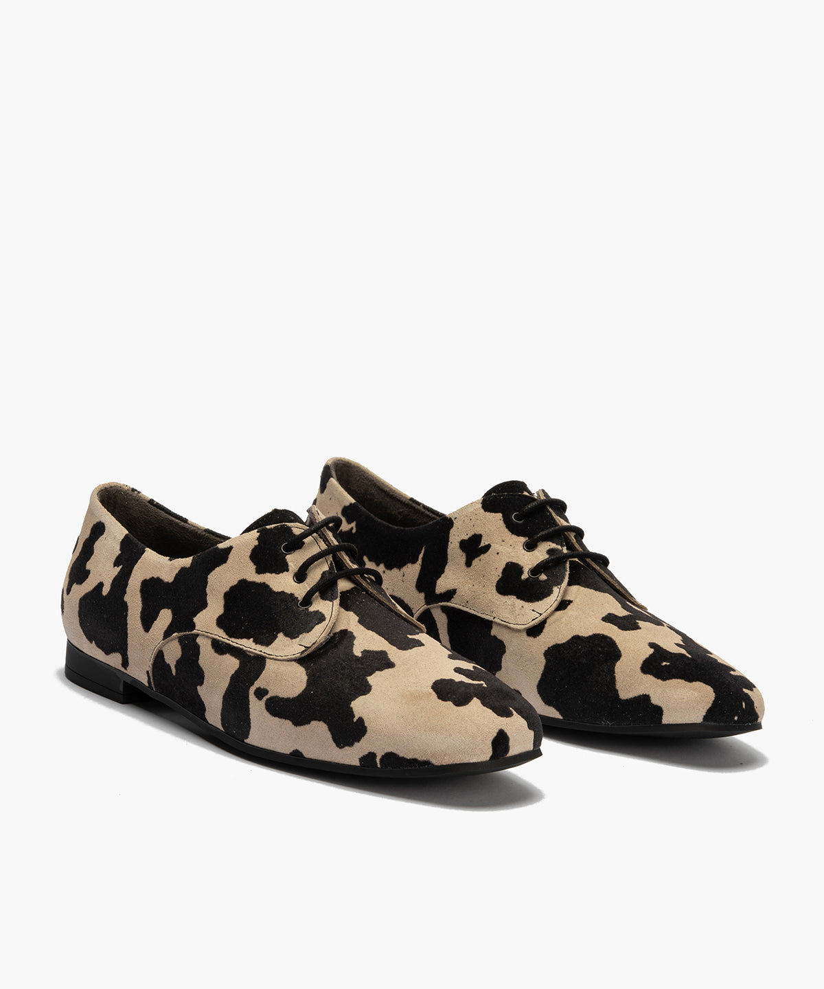 Blucher en animal print Beige