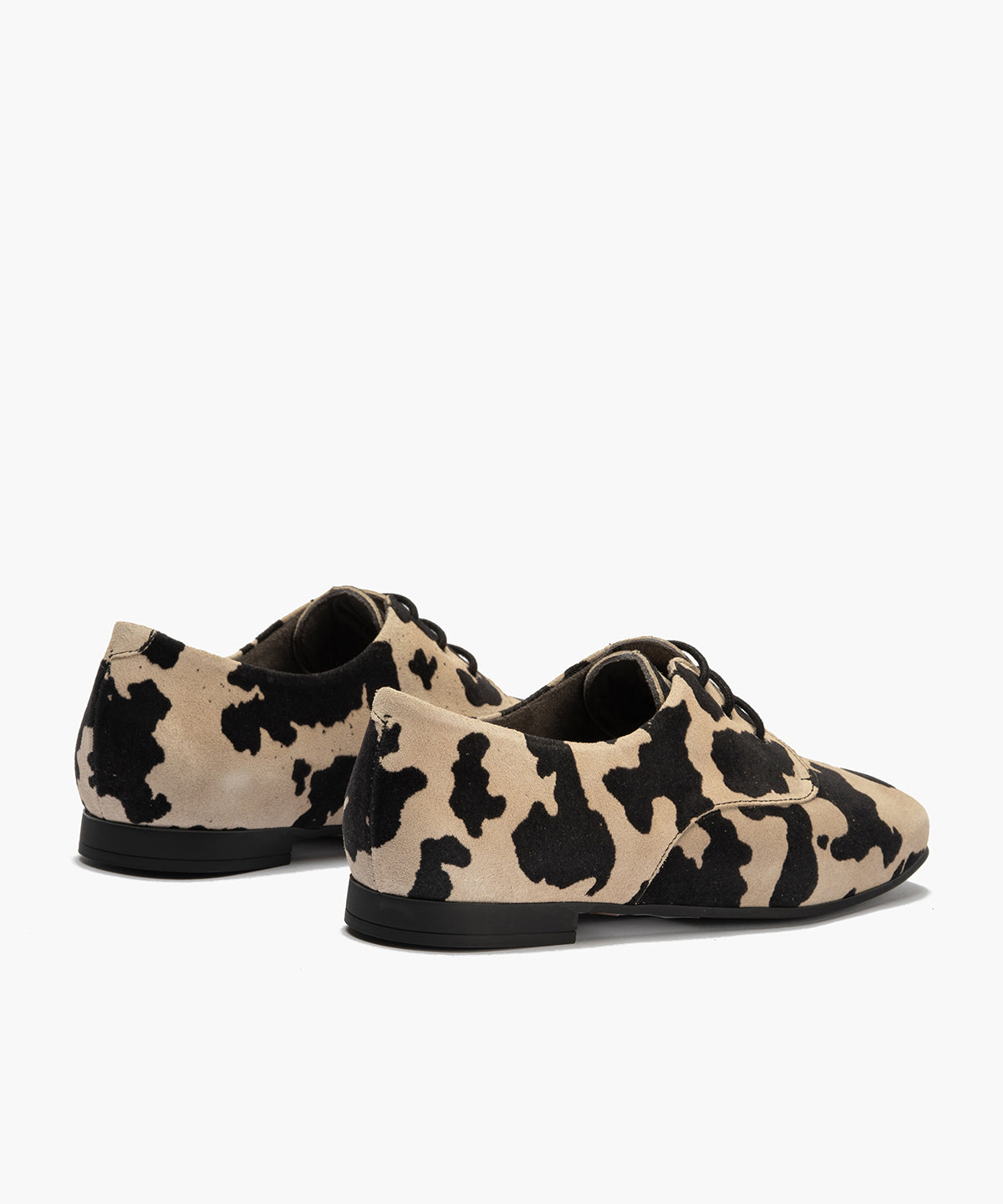 Blucher en animal print Beige