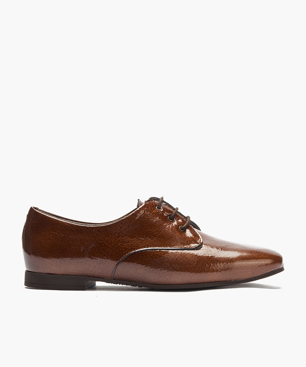 Blucher en Charol Cuero