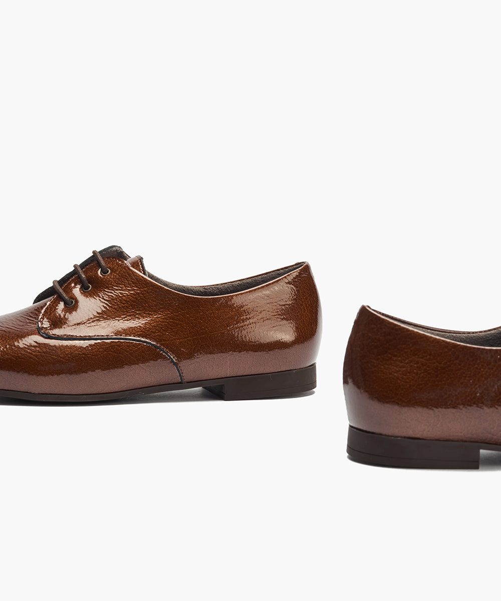 Blucher en Charol Cuero
