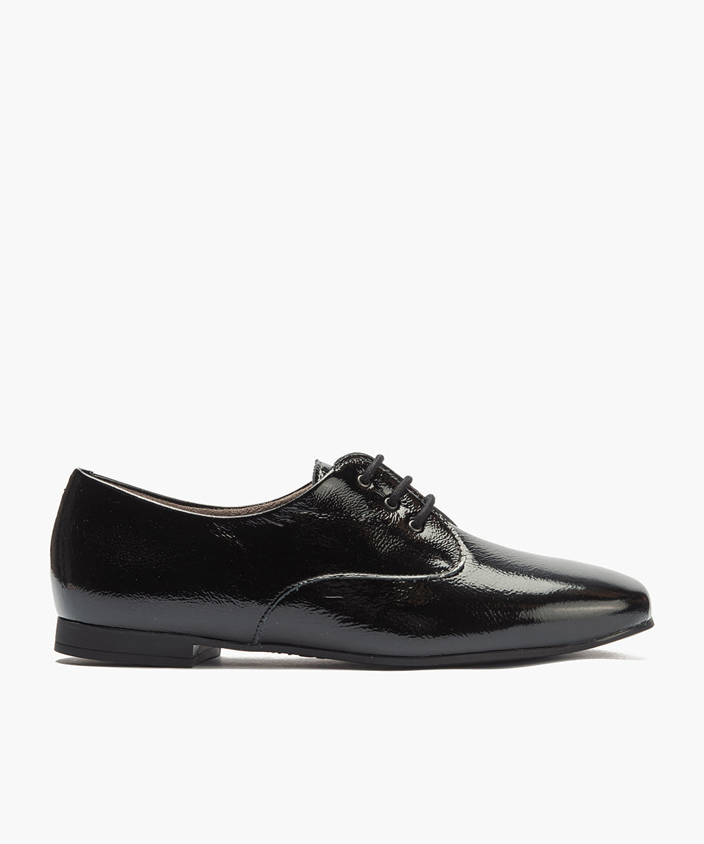 Blucher en Charol Negro